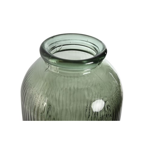 Wazon Home ESPRIT Kolor Zielony Szkło z recyklingu 30 x 30 x 72 cm