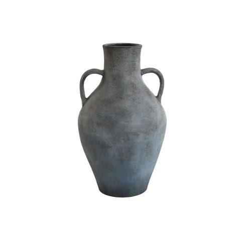Wazon Home ESPRIT Niebieski Szary Terakota Orientalny 25 x 25 x 44 cm