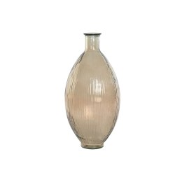 Wazon Home ESPRIT Taupe Szkło z recyklingu 30 x 30 x 59 cm