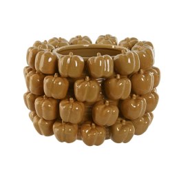 Wazon Home ESPRIT Żółty Musztarda Ceramika Kamionka Tropikalny 30 x 30 x 20 cm