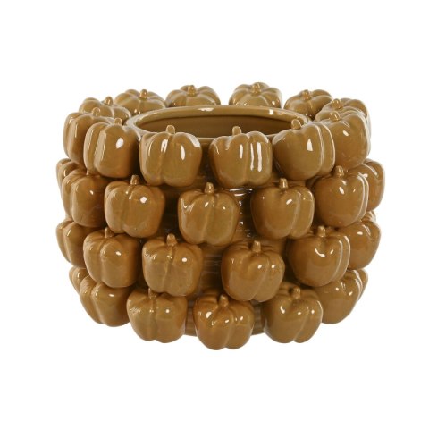 Wazon Home ESPRIT Żółty Musztarda Ceramika Kamionka Tropikalny 30 x 30 x 20 cm
