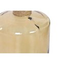 Wazon Home ESPRIT Żółty Sznurek szkło hartowane 25 x 25 x 75 cm