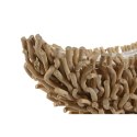 Dekoracja na Stół Home ESPRIT Biały Jasnobrązowy Drewno 86 x 25 x 17 cm