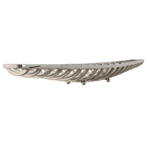 Dekoracja na Stół Home ESPRIT Srebrzysty Stal 51 x 12 x 6 cm
