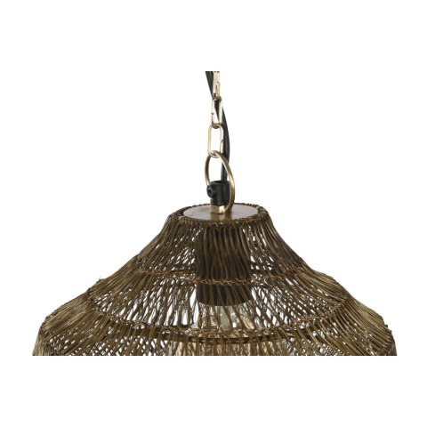 Lampa Sufitowa Home ESPRIT Złoty Metal Żelazo 50 W 26 x 26 x 24 cm