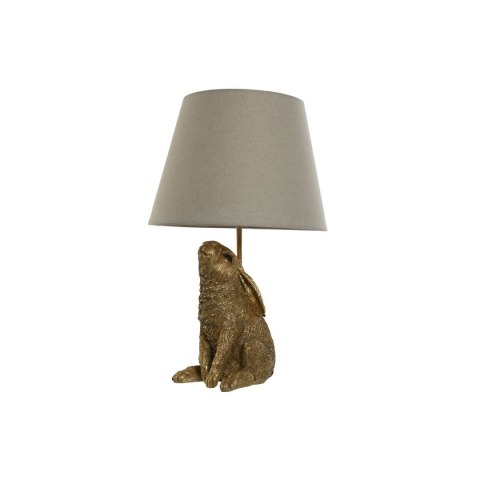 Lampa stołowa Home ESPRIT Beżowy Złoty Żywica 50 W 220 V 30 x 30 x 58 cm