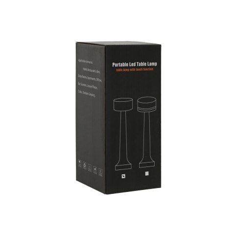 Lampa stołowa Home ESPRIT Biały Czarny 9 x 9 x 21 cm (2 Sztuk)