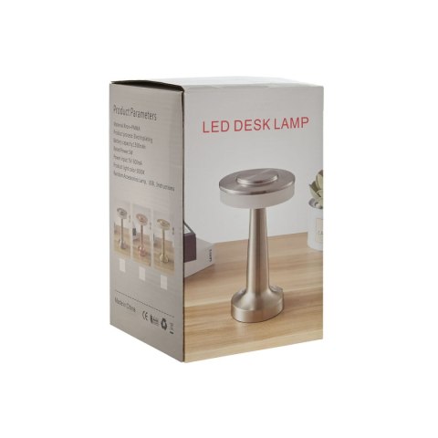 Lampa stołowa Home ESPRIT Miedź Złoty Srebrzysty 12 x 12 x 20 cm (3 Sztuk)