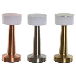 Lampa stołowa Home ESPRIT Miedź Złoty Srebrzysty 9 x 9 x 21 cm (3 Sztuk)