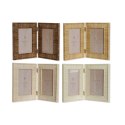 Ramka na Zdjęcia Home ESPRIT Brązowy Beżowy Naturalny Kość słoniowa Szkło polistyrenu Skandynawski 31 X 2 X 21 cm (4 Sztuk)