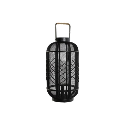 Świeczniki Home ESPRIT Czarny Metal 25,5 x 25,5 x 46,5 cm