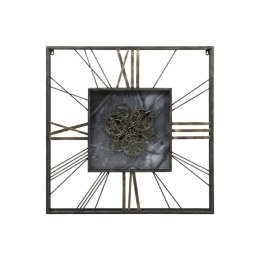 Zegar Ścienny Home ESPRIT Czarny Złoty Metal Szkło 80 x 8 x 80 cm