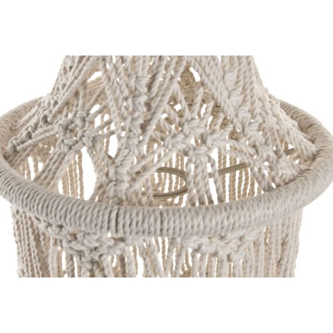 Abażur do Lamp Home ESPRIT Makrama Miejska 25 x 25 x 108 cm