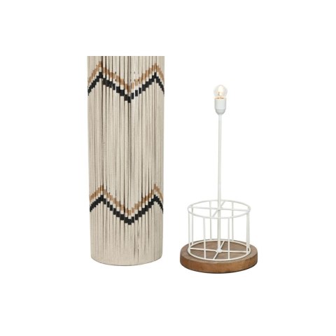 Lampa Stojąca Home ESPRIT Beżowy Dwuowy 50 W 220 V 25 x 25 x 125 cm