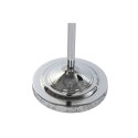 Lampa Stojąca Home ESPRIT Biały Srebrzysty 50 W 220 V 35 x 35 x 150 cm (3 Części)