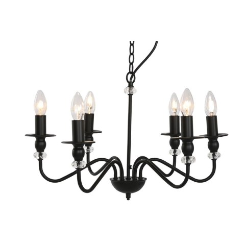 Lampa Sufitowa Home ESPRIT Czarny Metal 25 W 54 x 54 x 46 cm