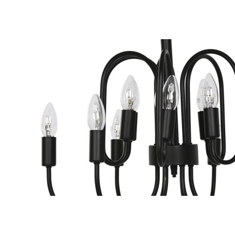 Lampa Sufitowa Home ESPRIT Czarny Metal 54 x 54 x 46 cm