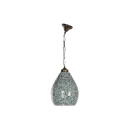 Lampa Sufitowa Home ESPRIT Kolor Zielony Błękitne niebo Metal Szkło 25 W 23 x 23 x 66 cm (2 Sztuk)