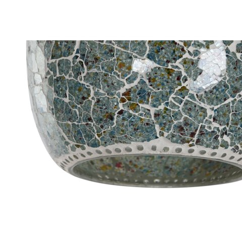 Lampa Sufitowa Home ESPRIT Kolor Zielony Błękitne niebo Metal Szkło 25 W 23 x 23 x 66 cm (2 Sztuk)