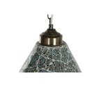 Lampa Sufitowa Home ESPRIT Kolor Zielony Błękitne niebo Metal Szkło 25 W 23 x 23 x 66 cm (2 Sztuk)