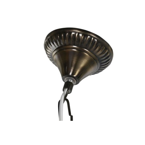 Lampa Sufitowa Home ESPRIT Kolor Zielony Błękitne niebo Metal Szkło 25 W 23 x 23 x 66 cm (2 Sztuk)