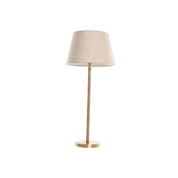Lampa stołowa Home ESPRIT Beżowy Złoty Naturalny 50 W 220 V