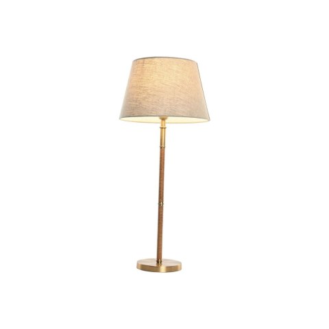 Lampa stołowa Home ESPRIT Beżowy Złoty Naturalny 50 W 220 V
