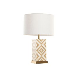 Lampa stołowa Home ESPRIT Biały Beżowy Złoty 50 W 220 V