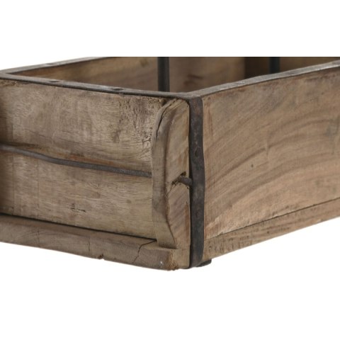 Świeczniki Home ESPRIT Naturalny Żelazo Teczyna 60 x 15 x 14 cm