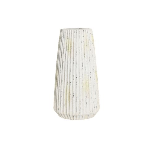 Wazon Home ESPRIT Biały Magnez 28 x 28 x 53 cm