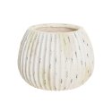 Wazon Home ESPRIT Biały Magnez 36 x 36 x 26 cm