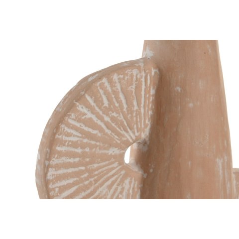 Wazon Home ESPRIT Jasnobrązowy Terakota Naturalny 24 x 12 x 36 cm