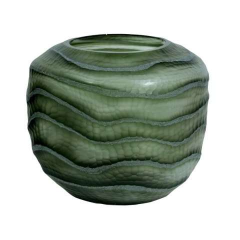 Wazon Home ESPRIT Kolor Zielony Szkło Nowoczesny 20 x 20 x 18 cm