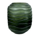 Wazon Home ESPRIT Kolor Zielony Szkło Nowoczesny 27 x 27 x 33 cm