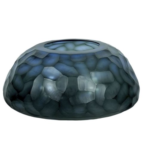 Wazon Home ESPRIT Niebieski Szkło Nowoczesny 33 x 33 x 14 cm