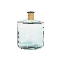 Wazon Home ESPRIT Przezroczysty Pałka wodna Szkło z recyklingu Naturalny 35 x 35 x 45 cm