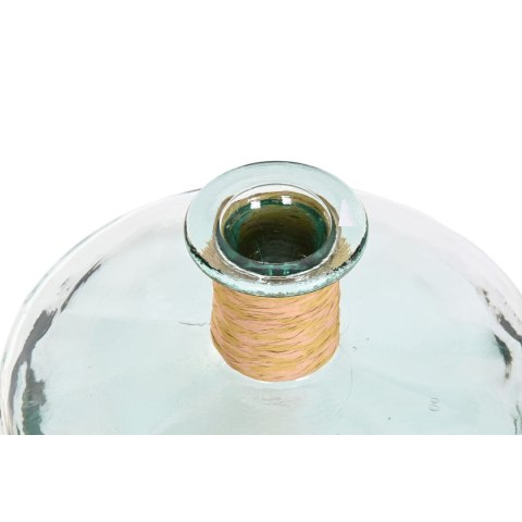 Wazon Home ESPRIT Przezroczysty Pałka wodna Szkło z recyklingu Naturalny 35 x 35 x 45 cm
