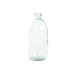 Wazon Home ESPRIT Przezroczysty Szkło z recyklingu 34 x 34 x 73 cm