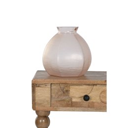 Wazon Home ESPRIT Różowy Szkło Nowoczesny 28 x 28 x 27 cm