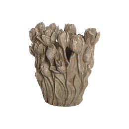 Wazon Home ESPRIT Szary Cement Tulipan 29 x 27 x 32 cm