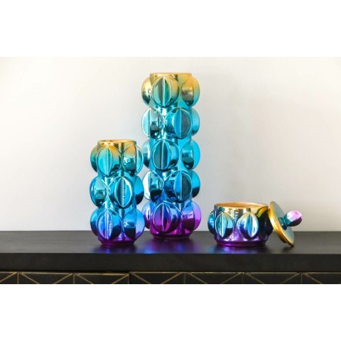 Wazon Home ESPRIT Wielokolorowy Kamionka Nowoczesny 15 x 15 x 14 cm