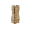 Wazon Home ESPRIT Złoty Aluminium Abstrakcyjny Nowoczesny 17 x 15 x 33 cm