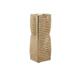Wazon Home ESPRIT Złoty Aluminium Abstrakcyjny Nowoczesny 17 x 15 x 33 cm