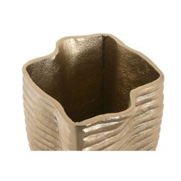 Wazon Home ESPRIT Złoty Aluminium Abstrakcyjny Nowoczesny 17 x 15 x 33 cm