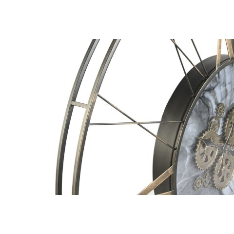 Zegar Ścienny Home ESPRIT Biały Złoty Metal 140 x 9 x 140 cm