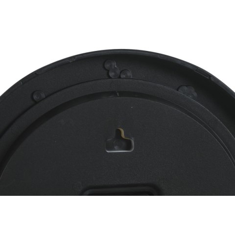 Zegar Ścienny Home ESPRIT Czarny Szary PVC 30 x 4 x 30 cm (2 Sztuk)