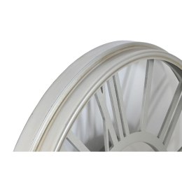 Zegar Ścienny Home ESPRIT Srebrzysty Żelazo 102 x 9,5 x 102 cm