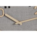Zegar Ścienny Home ESPRIT Szary Naturalny Drewno MDF 30 x 5 x 30 cm (2 Sztuk)