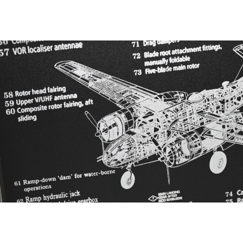 Zegar Ścienny Home ESPRIT Złoty Srebrzysty Metal Samolot Vintage 175 x 21 x 64 cm