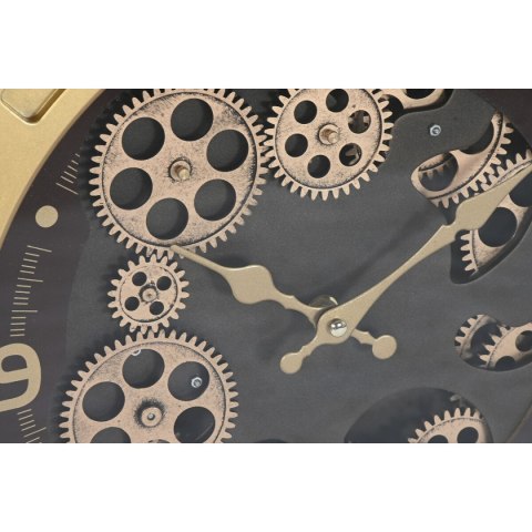 Zegar Ścienny Home ESPRIT Złoty Żelazo